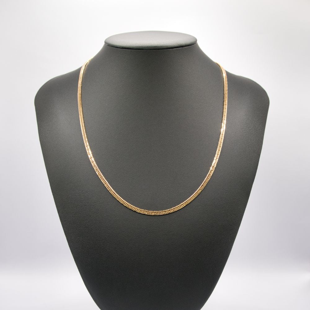 【新品】K18 18金喜平ネックレス(8面カットトリプル)50cm/12g kihei