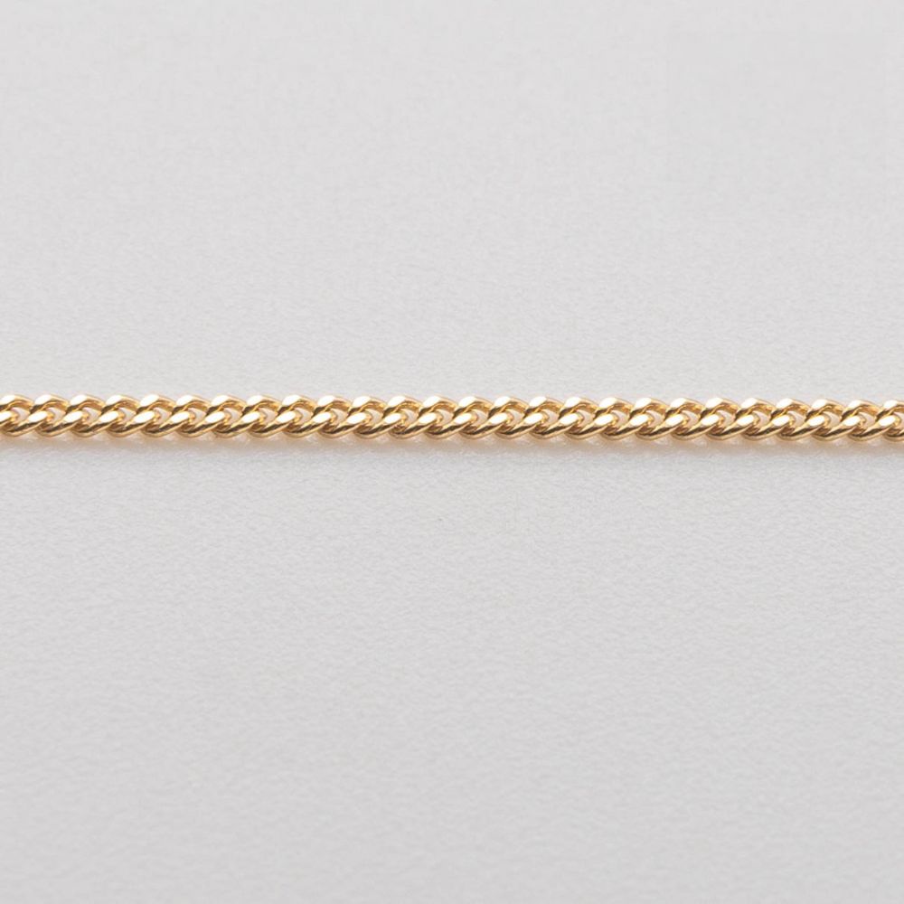 【新品仕上げ】K18 18金喜平ネックレス (2面カットシングル) 40cm/2.3g kihei