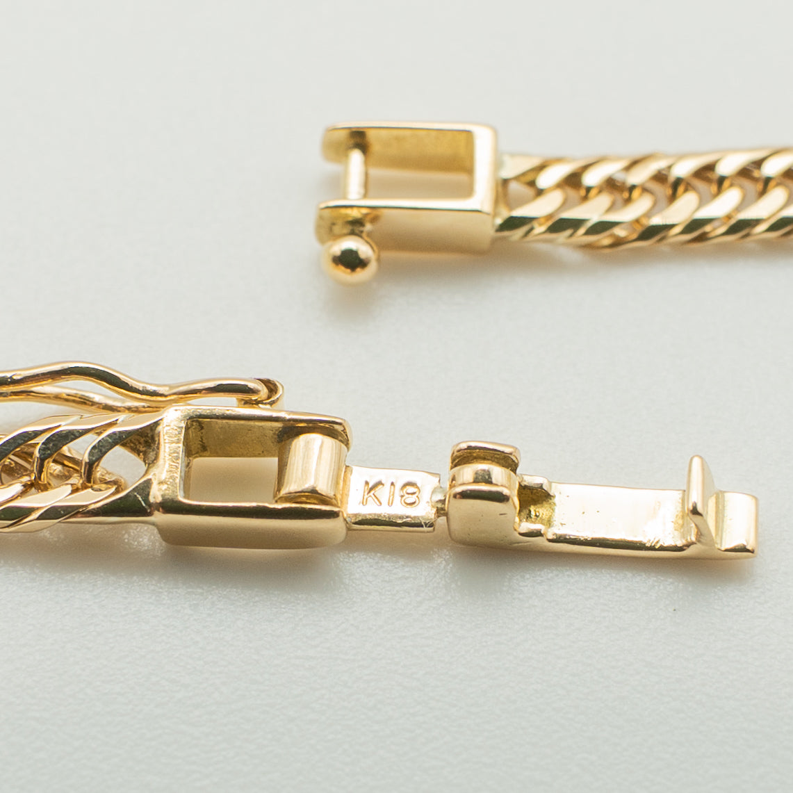 【新品仕上げ】K18 18金喜平ネックレス(8面カットトリプル) 50cm/12.2g kihei