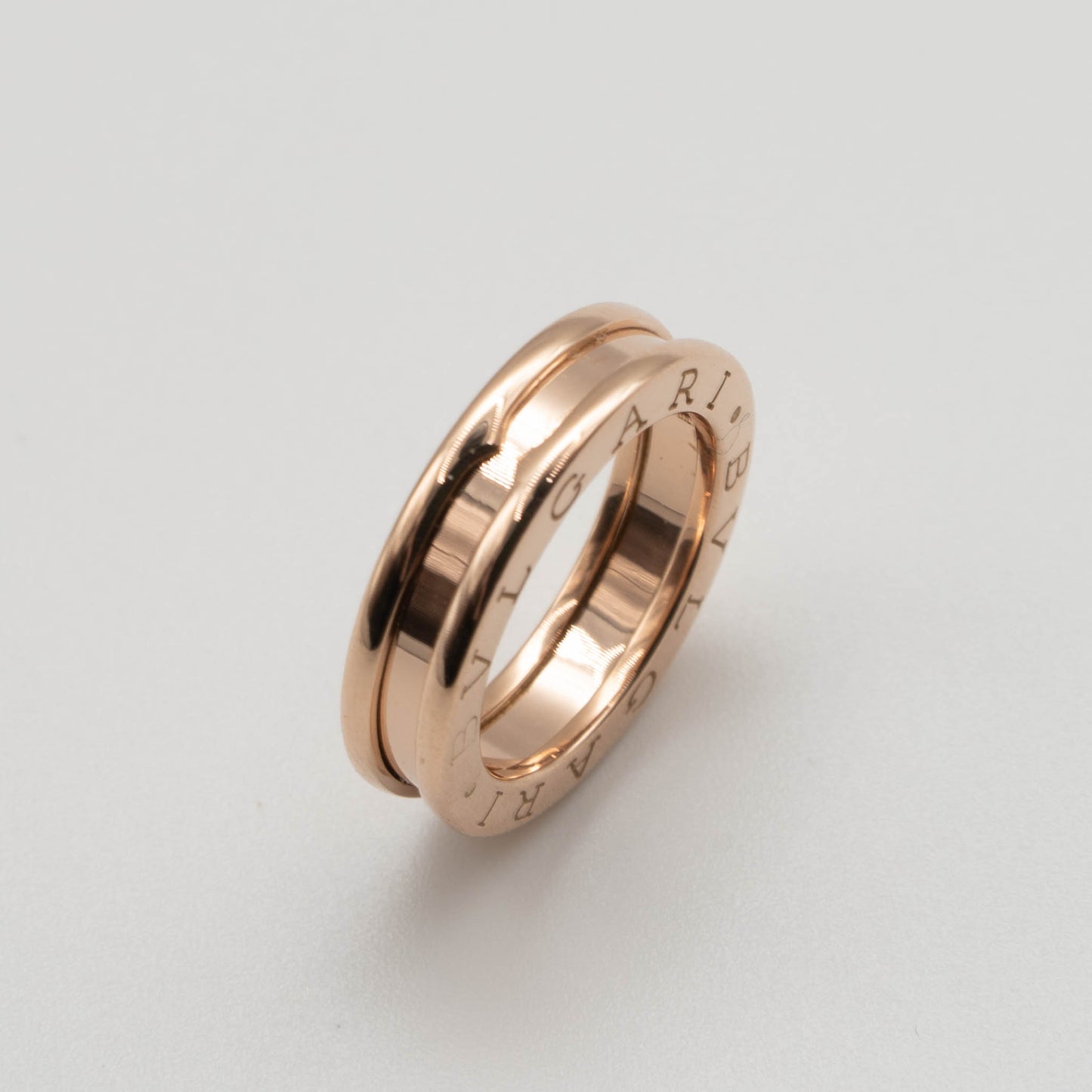 【新品仕上げ】ブルガリ ビーゼロワンリング ピンクゴールド 5.4g 6号 BVLGARI