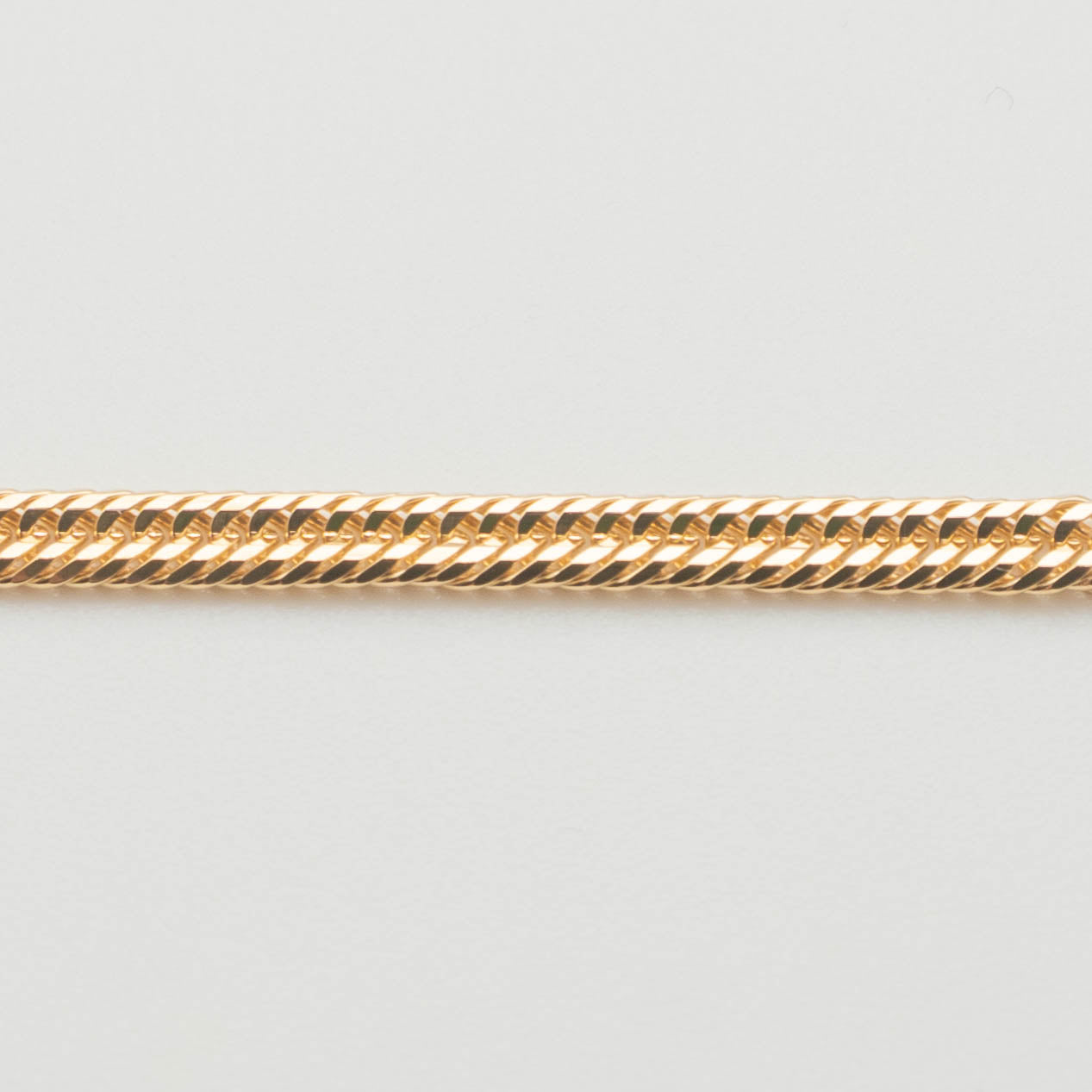 【新品仕上げ】K18 18金喜平ネックレス(12面カットトリプル)60cm/14.4g kihei