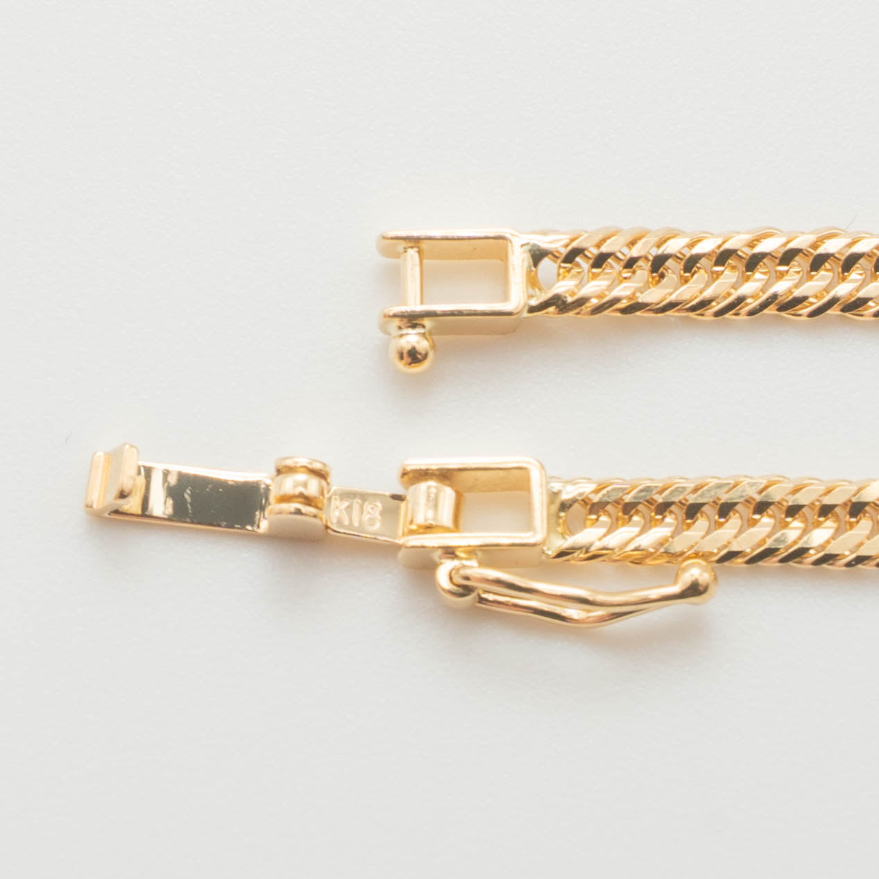 【新品仕上げ】K18 18金喜平ネックレス(12面カットトリプル)60cm/14.4g kihei