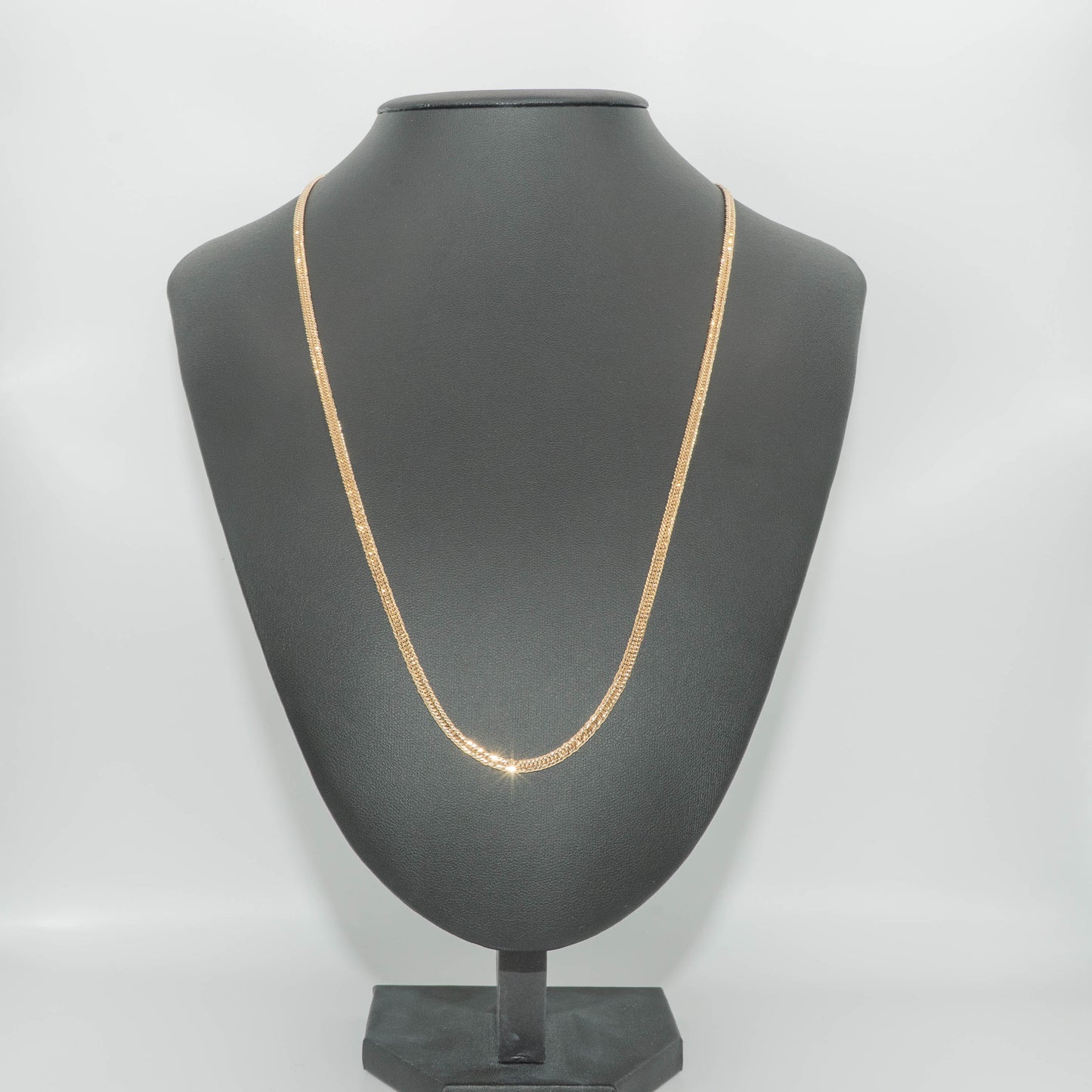 【新品仕上げ】K18 18金喜平ネックレス(12面カットトリプル)60cm/14.4g kihei