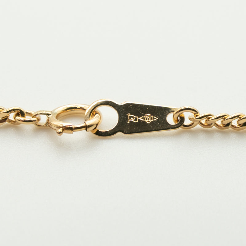 【新品仕上げ】K18 18金喜平ネックレス(2面カットシングル) 60cm/9.9g kihei