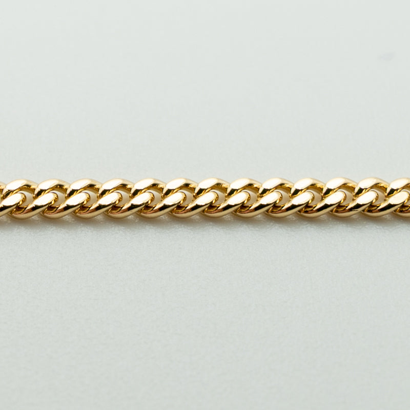 【新品仕上げ】K18 18金喜平ネックレス(2面カットシングル) 50cm/10g kihei