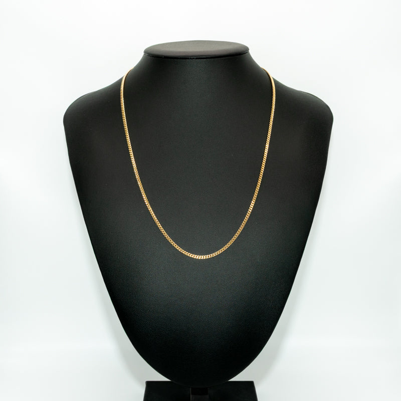 【新品仕上げ】K18 18金喜平ネックレス(2面カットシングル) 50cm/10g kihei