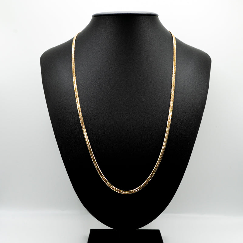 【新品仕上げ】K18 18金 喜平ネックレス (12面カットトリプル) 60cm/14.8g kihei