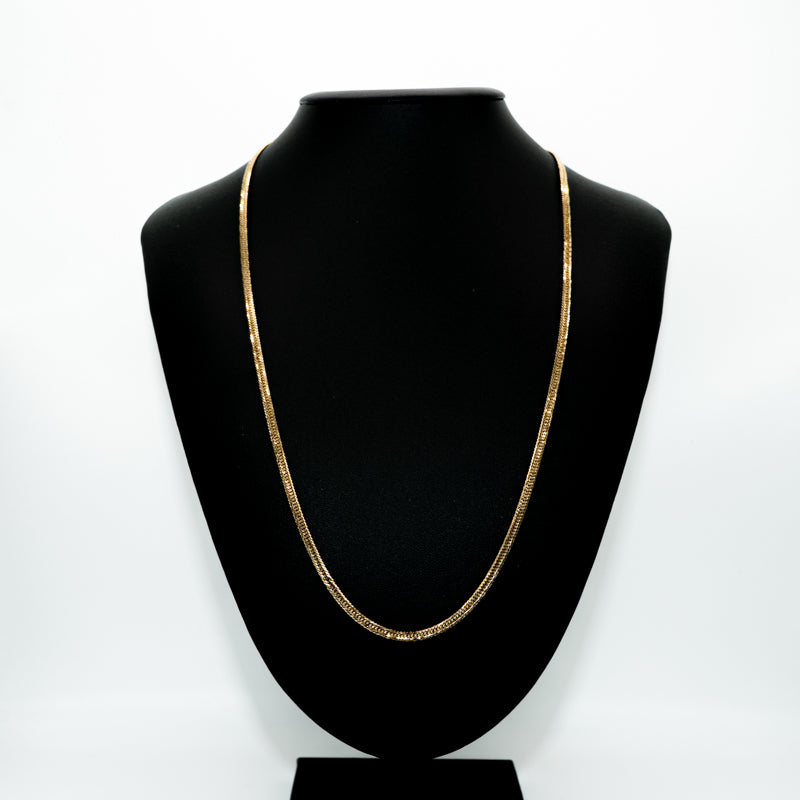【新品仕上げ】K18 18金 喜平ネックレス (12面カットトリプル) 60cm/14.8g kihei