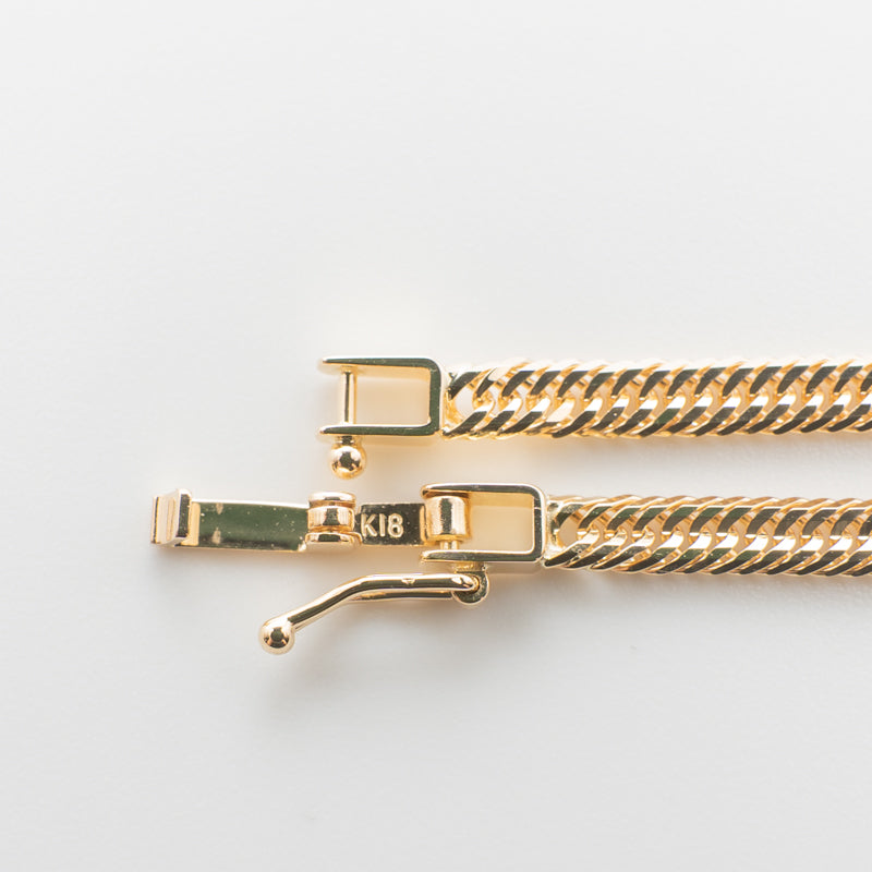 【新品仕上げ】K18 18金 喜平ネックレス (12面カットトリプル) 50cm/12.3g kihei