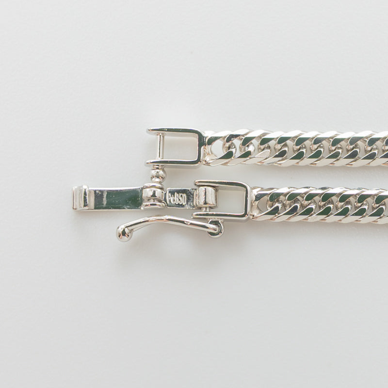【新品仕上げ】Pt850 プラチナ 喜平ネックレス(6面カットトリプル) 60cm/20.2g kihei