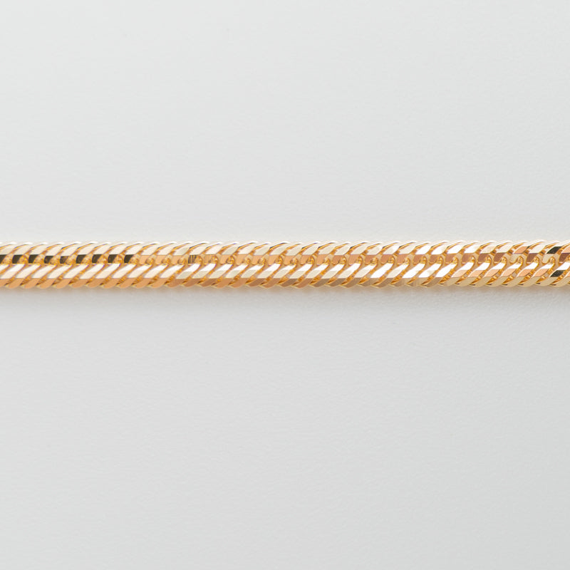 【新品仕上げ】K18 18金 喜平ネックレス (12面カットトリプル) 55cm/13.9g kihei