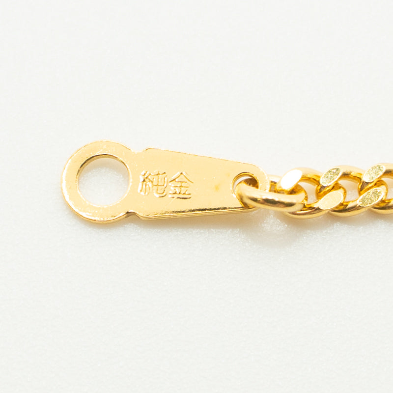 【新品】K24 純金喜平ネックレス(2面カットシングル)60cm/20.2g kihei