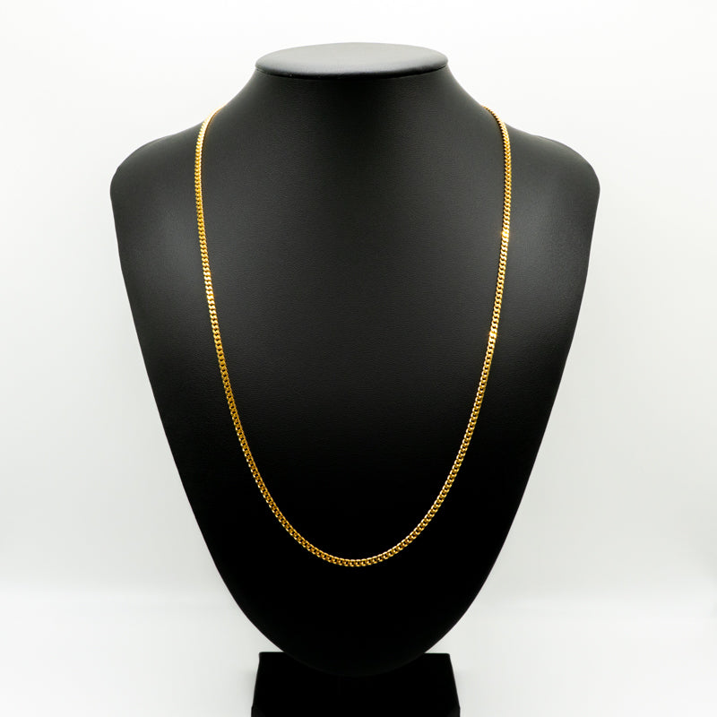 【新品】K24 純金喜平ネックレス(2面カットシングル)60cm/20.2g kihei