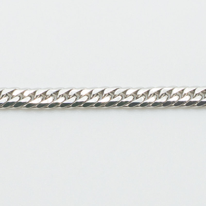 【新品仕上げ中古】Pt850 プラチナ 喜平ネックレス (6面カットダブル) 50.5cm/20.1g kihei