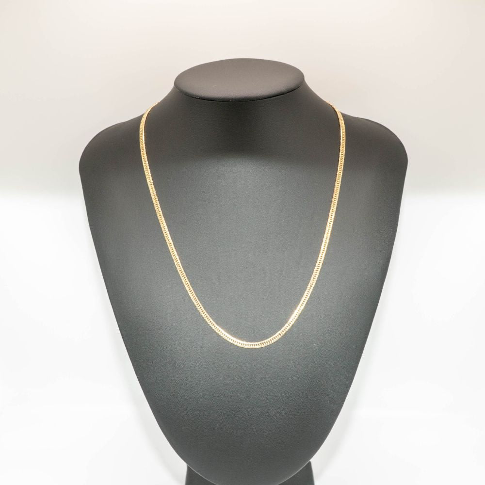 【新品仕上げ】K18 18金喜平ネックレス(8面カットトリプル) 50cm/12.2g kihei