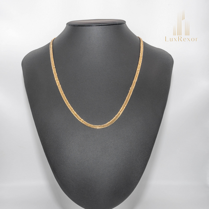 【新品仕上げ】K18 18金 喜平ネックレス (16面カットトリプル) 50cm/20.4g kihei