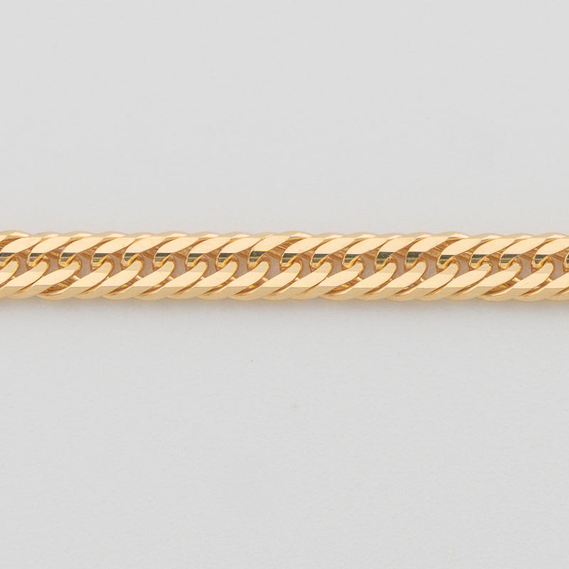 【新品仕上げ中古】K18 18金 喜平ネックレス(12面カットトリプル) 50cm/7.6g 造幣局刻印あり（ホールマーク）kihei
