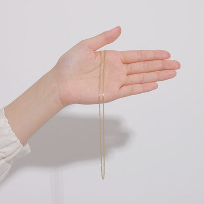 【新品】K18 18金喜平ネックレス（2面カットシングル）50cm/5g 造幣局刻印あり（ホールマーク）kihei