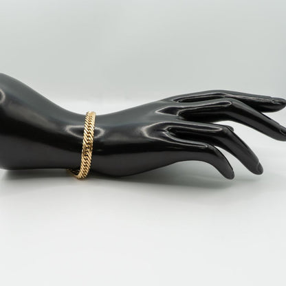 【新品仕上げ】K18 18金喜平ブレスレット(8面WINカットトリプル) 20cm/29.7g kihei