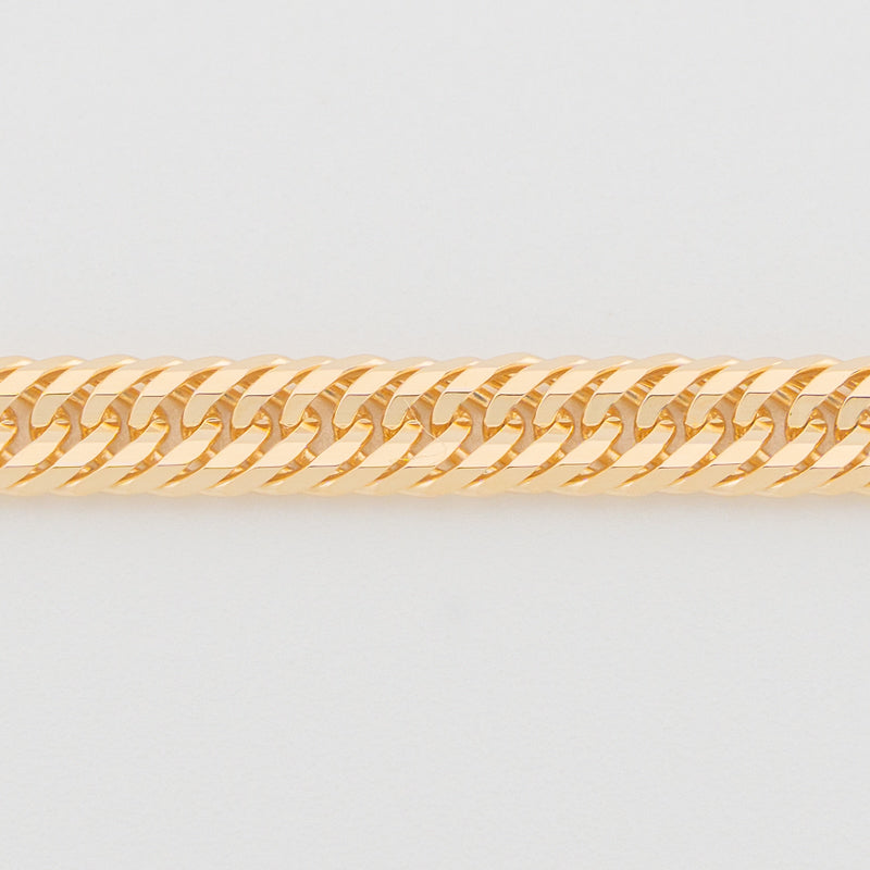 【新品仕上げ中古】K18 18金 喜平ブレスレット(12面カットトリプル) 16cm/4.5g 造幣局刻印あり（ホールマーク）