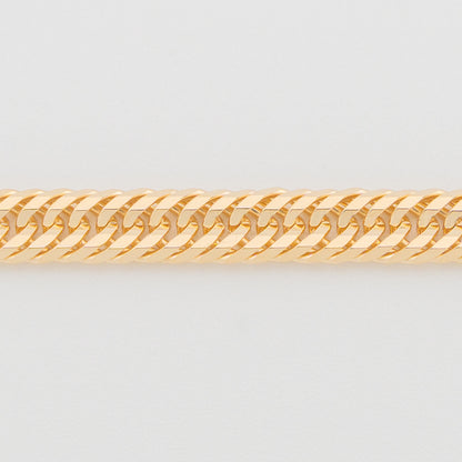 【新品仕上げ中古】K18 18金 喜平ブレスレット(12面カットトリプル) 16cm/4.5g 造幣局刻印あり（ホールマーク）