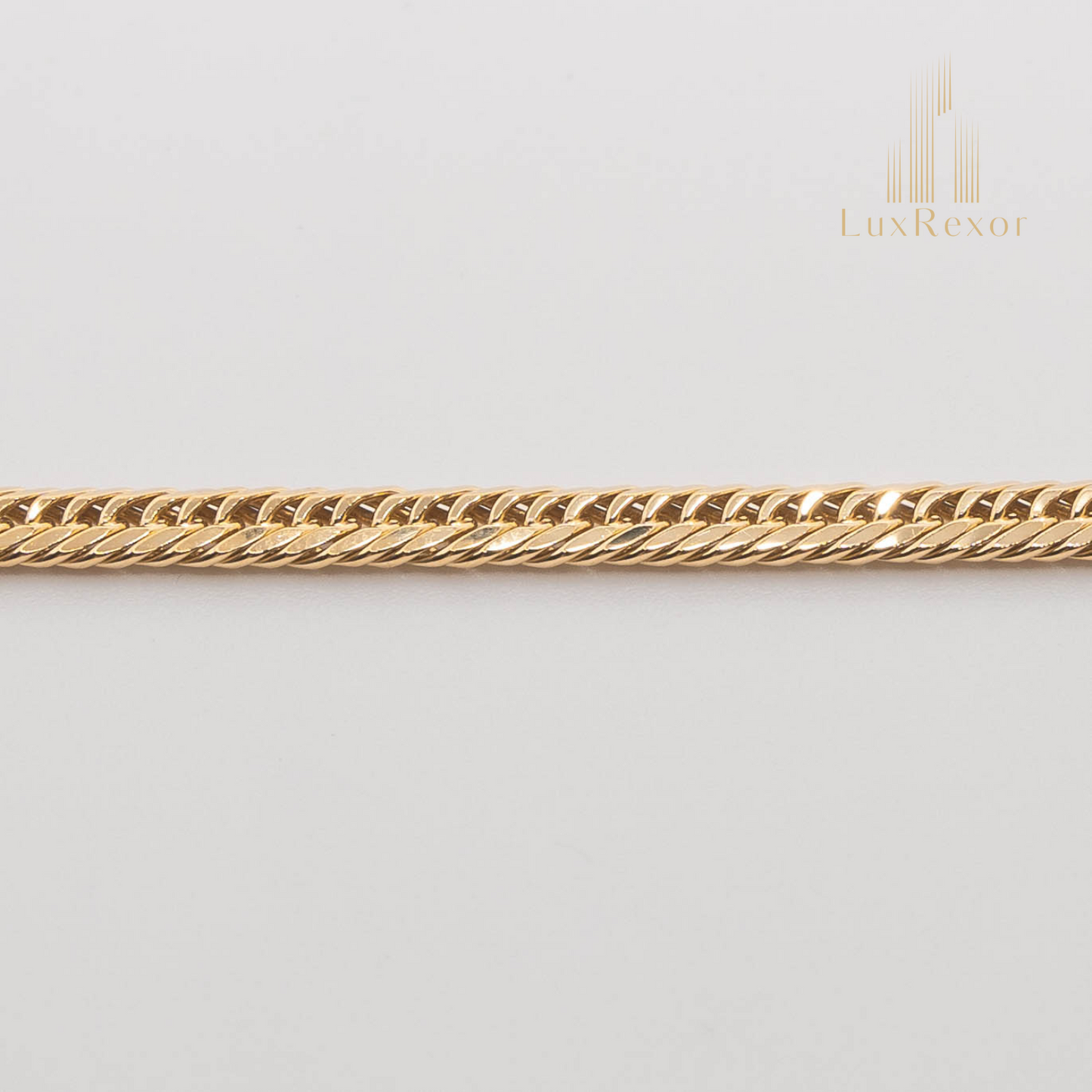 【新品仕上げ】K18 18金喜平ネックレス (Mカットトリプル) 55cm/22g kihei