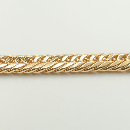 【新品仕上げ】K18 18金喜平ブレスレット(8面WINカットトリプル) 20cm/29.6g kihei