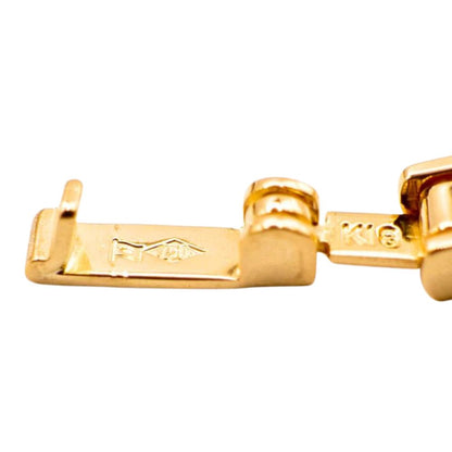 【新品】K18 18金喜平ブレスレット（8面カットトリプル）16cm/4g 造幣局刻印あり（ホールマーク）kihei