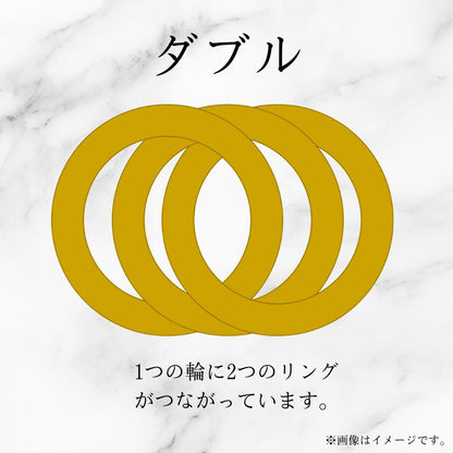 【新品仕上げ中古】K18 18金 喜平ネックレス (6面カットダブル) 50cm/10g 造幣局刻印あり（ホールマーク） kihei