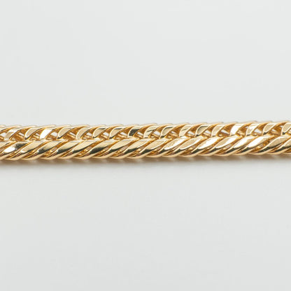 【新品仕上げ】K18 18金喜平ブレスレット(8面WINカットトリプル) 20cm/29.7g kihei