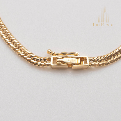 【新品仕上げ】K18 18金 喜平ネックレス (12面カットトリプル) 45cm/11.2g kihei