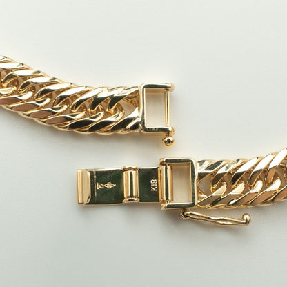 【新品仕上げ】K18 18金喜平ブレスレット(8面WINカットトリプル) 20cm/29.6g kihei