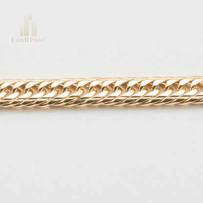 【新品仕上げ】K18 18金喜平ブレスレット（14面カットトリプル）18cm/9.8g kihei