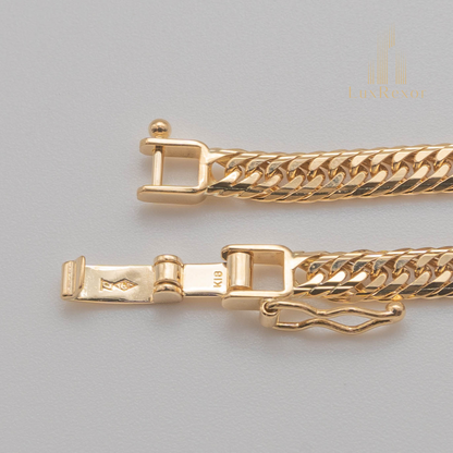 【新品仕上げ】K18 18金 喜平ネックレス (16面カットトリプル) 50cm/20.4g kihei