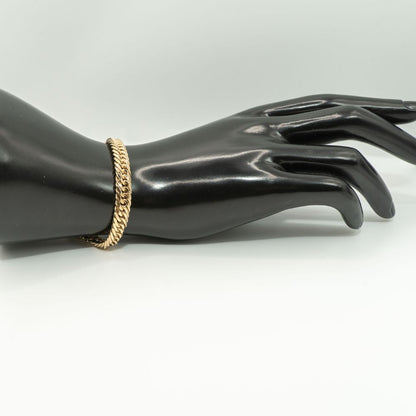 【新品仕上げ】K18 18金喜平ブレスレット(8面WINカットトリプル) 20cm/29.6g kihei