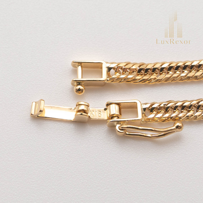 【新品仕上げ】K18 18金 喜平ネックレス (12面カットトリプル) 45cm/11.2g kihei