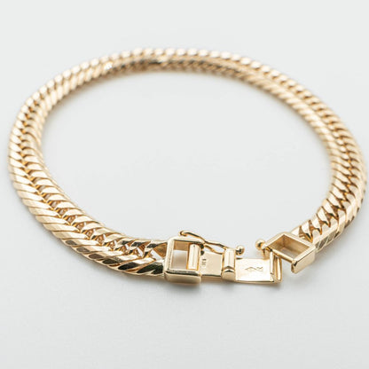 【新品】K18 18金喜平ブレスレット（20面カットトリプル）18cm/18g 造幣局刻印あり（ホールマーク）kihei