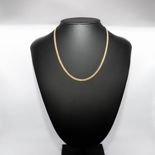 【セット商品】中空クワドループル喜平 50cm/5.9g ＆ 18cm/2.5g