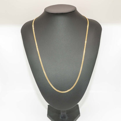 【新品仕上げ】K18 18金喜平ネックレス(12面カットトリプル) 60cm/14.8g kihei