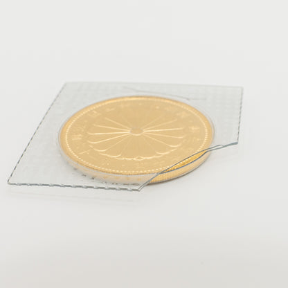 【ワンオーナー中古】天皇陛下御在位60年記念 10万円金貨 昭和60年 昭和61年 記念金貨 コイン K24 純金 20g パック入り 送料無料