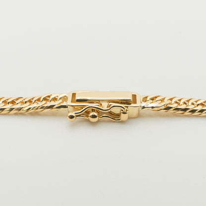 【新品仕上げ】K18 18金喜平ブレスレット(8面カットトリプル) 50cm/13g kihei