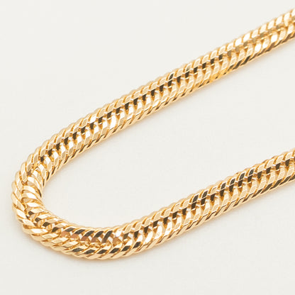 【新品仕上げ】K18 18金喜平ネックレス(12面カットトリプル) 45cm/11.2g kihei