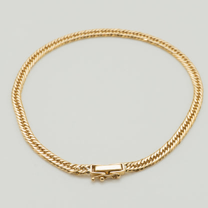 【新品仕上げ】K18 18金喜平ブレスレット(8面カットトリプル) 18cm/5.1g kihei