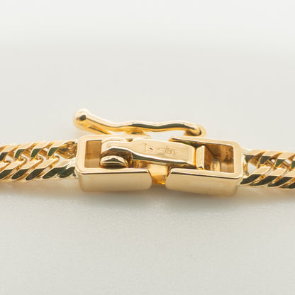 【新品仕上げ】K18 18金喜平ネックレス(12面カットトリプル) 45cm/11.4g kihei