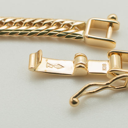 【新品仕上げ】K18 18金喜平ネックレス(16面カットトリプル) 55cm/22.4g kihei