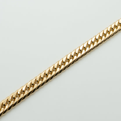 【新品仕上げ中古】K18 18金喜平ネックレス (6面カットダブル) 50cm/99.8g kihei