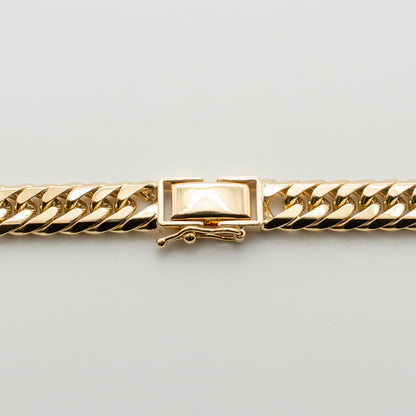 【新品仕上げ中古】K18 18金喜平ネックレス (6面カットダブル) 50cm/99.8g kihei