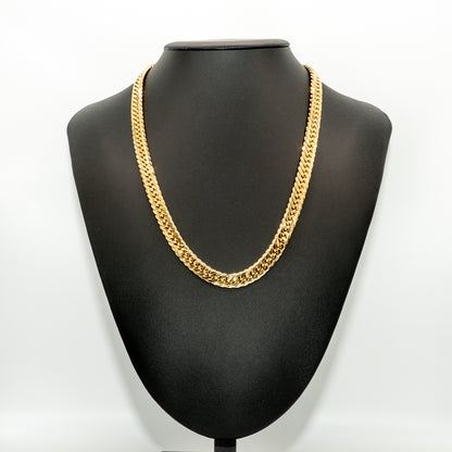 【新品仕上げ中古】K18 18金喜平ネックレス (6面カットダブル) 50cm/99.8g kihei