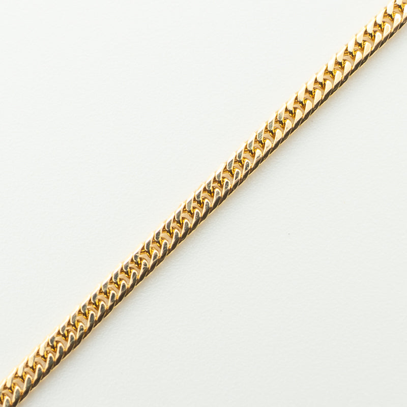 【新品仕上げ済み】K18 18金喜平ネックレス (6面カットダブル) 50cm/10.07g kihei