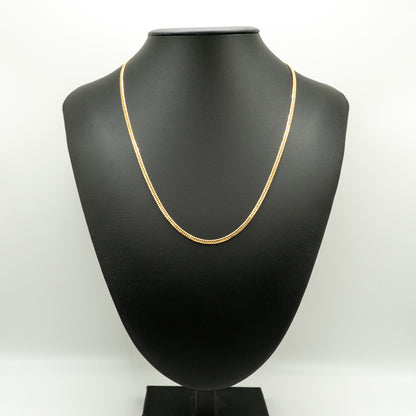 【新品仕上げ済み】K18 18金喜平ネックレス (6面カットダブル) 50cm/10.07g kihei